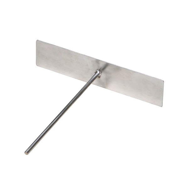 EeaseMX Rastrillo de acero inoxidable para panqueques, esparcidor de crepes, utensilios para untar masa y cocinar tortillas (grandes)