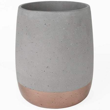 Better Homes and Gardens Bedrock Concrete Resin Wastebasket