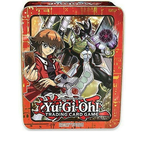 Juego de cartas coleccionables Yugioh 2018 Mega Booster Packs en lata