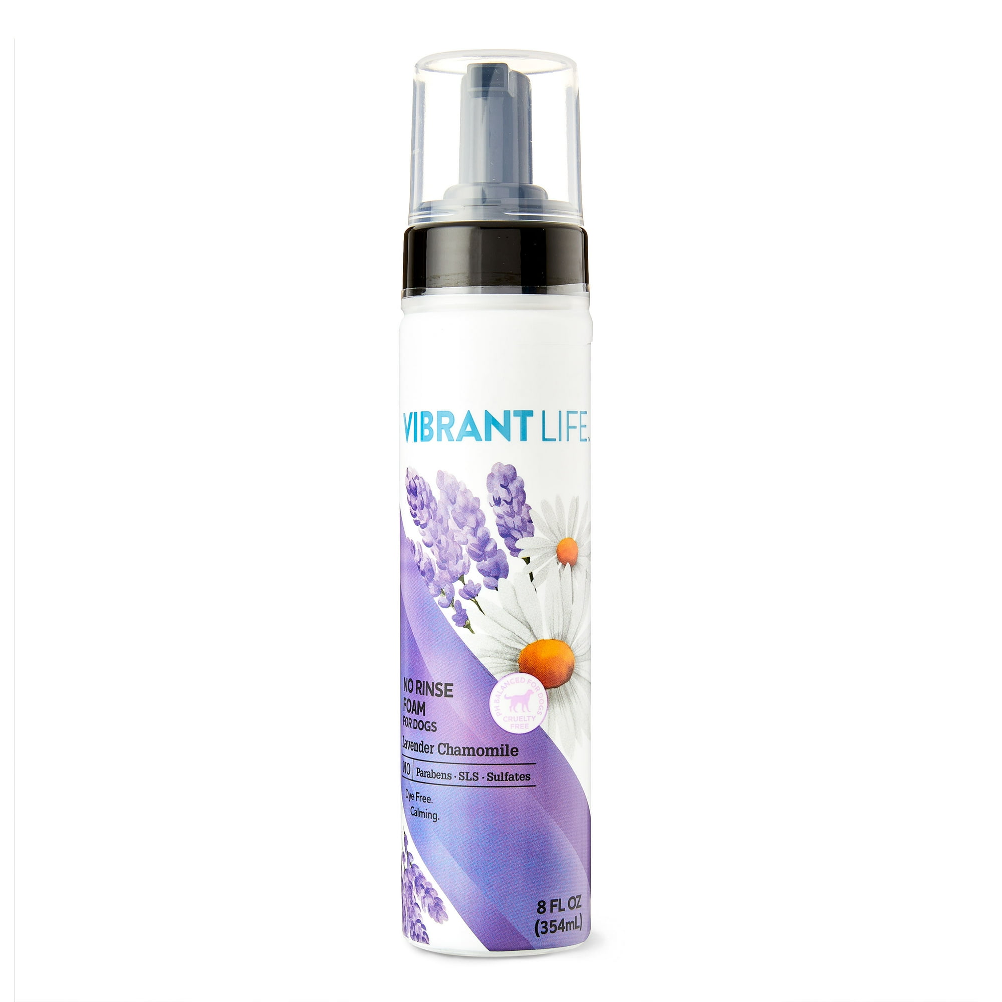 Vibrant Life No-Rinse Dog Shampoo Lavender
