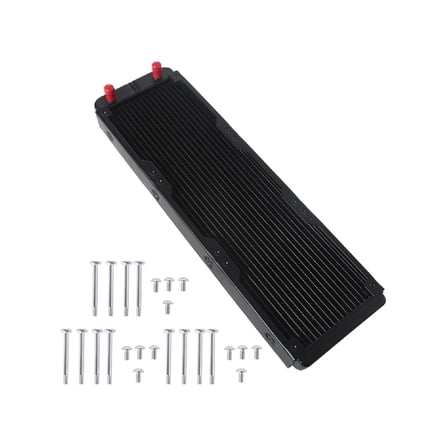 360mm 18 Tube Computer Water Cooling Radiator G1/4 Female Thread Heat Dissipation for Computer PC CPU Water Cool System