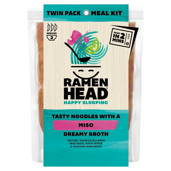 Ramenhead Miso Noodle & Broth 450g, Imported from Britain