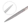 thumbnail image 3 of 2Pcs 4mm x 160mm Triangular Diamond Needle File 150 Grit, 3 of 4
