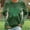 #0191-Green, variant on Uootdi Cute Shamrock Graphic Crewneck Long Sleeve Shirts for Women St. Patrick's Day Sweatshirt for Women Lucky Leaf Irish Shamrock Pullover Shirts Tops Gift