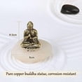 thumbnail image 5 of Zen Garden for Desk 11x7.5in, Handmade Sand Art with Tray, Japanese Gift Set, Mini Zen Garden with Bonsai Tree, Home Office Room Decorations, Therapy Kit, Stress Relief Gift, 5 of 8