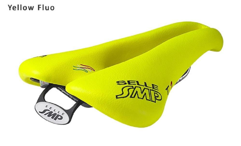 NEW Selle SMP TRIATHLON Bicycle Saddle Seat T1 White Made in Italy 
