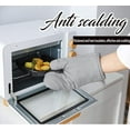 thumbnail image 5 of TEXIJUSO 4Pcs Oven Mitts and Pot Holders, Heat Resistant Oven Mitts Set with Pothholder,Heat Resistant Microwave Gloves Safe for Baking,Cooking, BBQ, 5 of 7