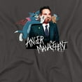 thumbnail image 2 of Tom And Jerry Movie T-Shirt Anger Management Unisex Graphic Tee For Men & Women, 2 of 7