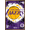 Bronze Framed Version, variant on NBA Los Angeles Lakers - Maximalist Logo 23 Wall Poster, 22.375" x 34"