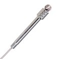 thumbnail image 4 of Langgg 6pcs Brass Electric Guitar Tremolo Bridge Saddle Clamp String Screws Silver, 4 of 8