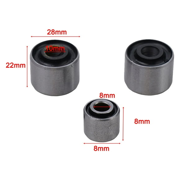 3PC Scooter Moped Atv Engine Crankcase Bushing Mount for Gy6 50 125Cc 150Cc