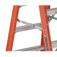 thumbnail image 6 of Louisville Ladder 6-Feet Fiberglass Twin Front Ladder, 375-Pound Duty Rating, FM1406HD, 6 of 6