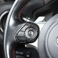 thumbnail image 4 of TINKI for Toyota 86 Subaru BRZ 2012-2020 Interior Car Steering Wheel Button Frame Cover Trims, Steering Wheel Cover Sequins Frame Trim Made of ABS material, 4 of 7