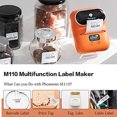 thumbnail image 4 of Phomemo-M110 Label Printer - Portable Mini Bluetooth Thermal Label Printer for Labeling, Office, and Retail, Compatible with Android and iOS, 4 of 8
