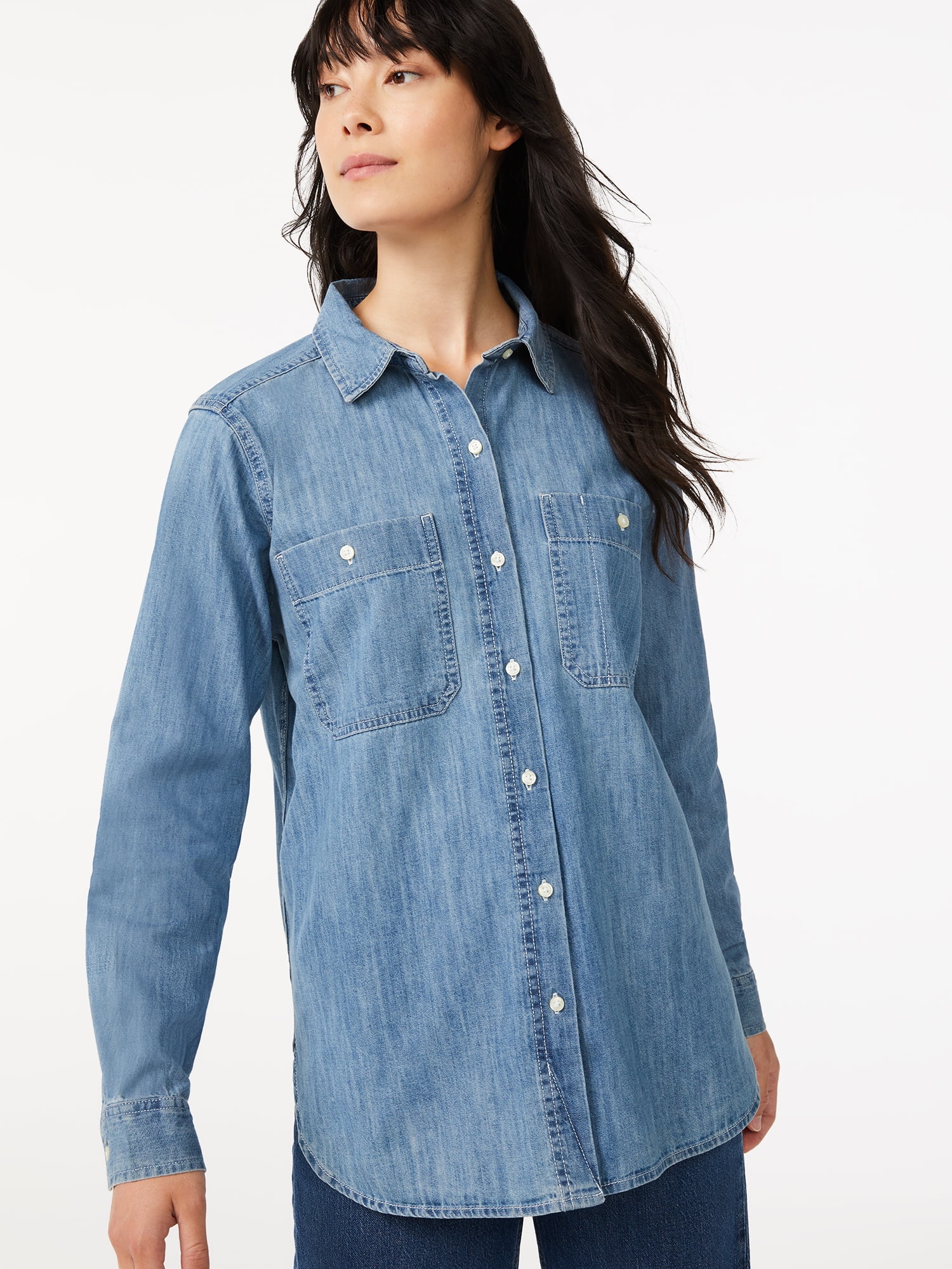 womens denim shirt uk