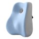 thumbnail image 1 of Almohada de soporte para la espalda alta, almohada lumbar de alta densidad, cojín de espuma viscoelástica para la espalda, para silla de computadora, Azul, 1 of 8
