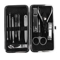 thumbnail image 2 of 12pcs de Uñas Profesional Sunnimix Set Cutículas Pedicura Manicura Herramienta con Estuche, 2 of 8