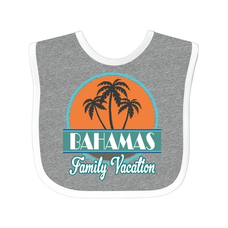 

Inktastic Bahamas Family Vacation Matching Gift Baby Boy or Baby Girl Bib