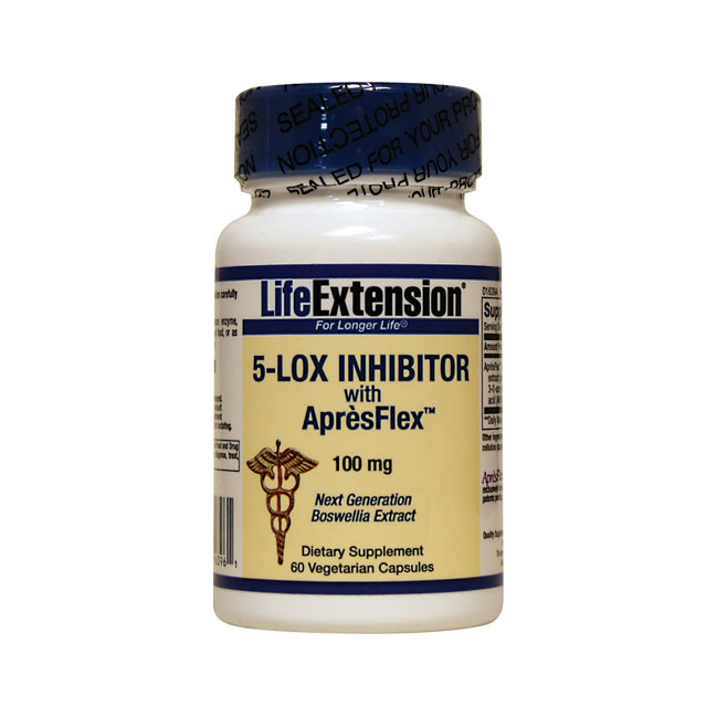 Life Extension 5Lox Inhibitor with Apresflex 100 mg. 60 Vegetarian