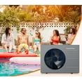 thumbnail image 5 of Varpoolfaye 40,000 BTU Swimming Pool Heat Pump, Inverter Electric Pool Heater for in and Above-Ground Pools up to 12,000 Gallons, WiFi Enabled, Timer, 220-240 V, 5 of 10