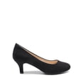 thumbnail image 3 of Zapatos de Tacón DREAM PAIRS LUVLY para Mujer en Gamuza Negra Talle 12, 3 of 7