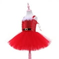 thumbnail image 5 of FhsagQ Dresses Girls Christmas Dresses Size 5-6 Child Girls Pageant Dress Christmas Party Gown Princess Dresses Christmas Dresses for Girls 10-12 Girls Christmas Dresses Size 6T Red 4-5 Years, 5 of 8
