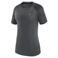 thumbnail image 2 of Women's Fanatics  Gray Vegas Golden Knights Authentic Pro Tech T-Shirt, 2 of 3