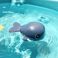 thumbnail image 3 of Baby bath water toy - Wind-up Whale Bath Toy, Swimming Whale Toddlers Bathtub Windup Whale Tub Toy Clockwork Whale Bathtub Toy Whale Water Toy for Boys and Girls (Deep Blue), 3 of 4