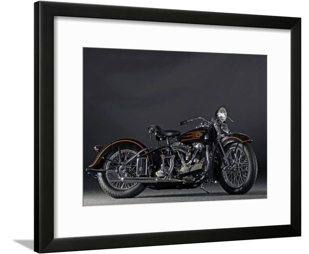 Gas Cap Detail Harley Davidson Canvas Print Huge Ready to Hang Wall Art Decor 