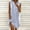 Blue, variant on Sentmoon Long Dress Tshirt Dress Women Summer 2026 Striped Print Sleeveless Lapel Regular Fit Sun Dresses for Women for Sport and Athletic S-XXL