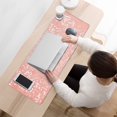 thumbnail image 2 of Improve Your Workspace with Pink Mouse Pad & XXL Desk Pad - 31.5x11.8 Inch 3 Levels Desk Mat, Perfect for Computer Keyboard, Ideal for Home Office, 2 of 7