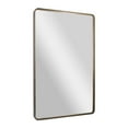 thumbnail image 2 of Emma + Oliver 48" x 30" Rectangular Wall Mirror with Bronze Frame and Silver Backed Glass for Clarity for Entryways, Bathrooms & More, 2 of 12