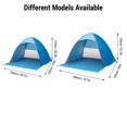 thumbnail image 1 of Pop Up Tent for Camping Beach Tent Sun Shelter Instant Opening Wind and Rain Protection UV Resistant Easy to Store, 1 of 4