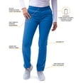 thumbnail image 3 of Adar Pro Scrubs For Women - Skinny Leg Yoga Scrub Pants - P7102 - Royal Blue - XXS, 3 of 7