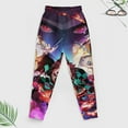 thumbnail image 4 of Demon Slayer Kids' Sweatshirt & Pants Set 2 Pcs Tracksuit Outfit Casual Pullover Hoodie Sweatpants for Daily & Travel 120CM, 4 of 8
