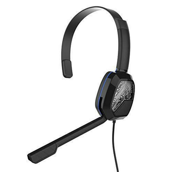 PDP Afterglow PS4 LVL 1 Chat Headset, Black, 051-031