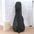 thumbnail image 1 of WEUVEB 1Pcs Black Canvas Guitar Bag Acoustic 26 Inch for Stringed Instruments, 1 of 7