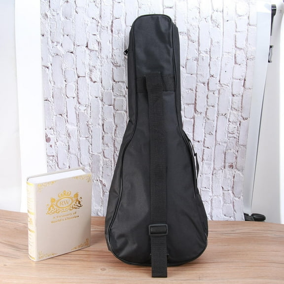 LEORX guitarcase Ukulele Bag Ergonomic Design Black 1Pack for Training in 23 Inch
