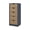 KRONOS BLUE AND NATURAL OAK, variant on Tall Dresser for Bedroom, 5 Drawers Vertical Design, Engineered Wood Construction, Handle-less Ergonomic Design,Wenge