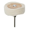 thumbnail image 3 of Bgsha 2PCS 50mm Polishing Cloth Wheel Brush Head Grinder Buffing Accessory Rotary Tool, 3 of 10
