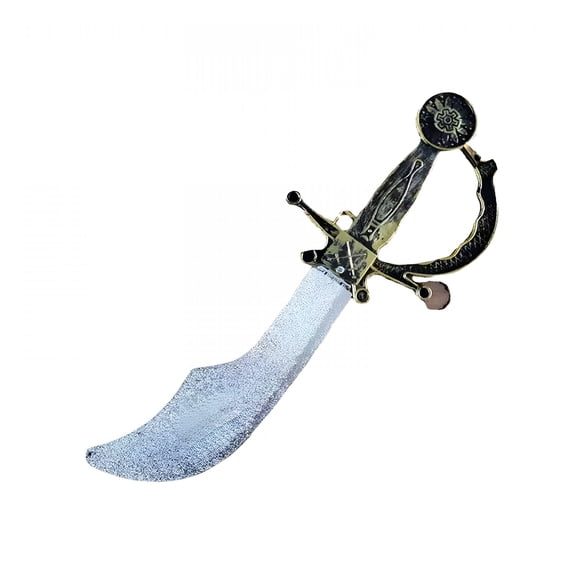 BESTSKY Deluxe Plastic Cutlass Prop,6 Styles Retro Pirate Swords,Party Favor Decor,Durable & Lightweight Swashbuckling Adventure Toy,Perfect for Dress-Up,Party Favors & Gifts