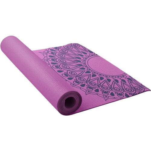 Lotus Printed Yoga Mat, 3mm