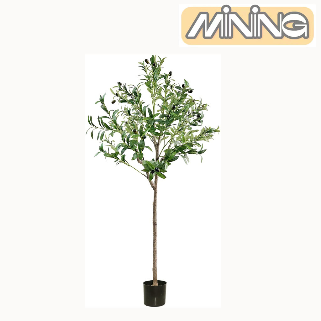 Olive Tree Artificial Plants , 5ft Faux Olives Indoor As is shown in