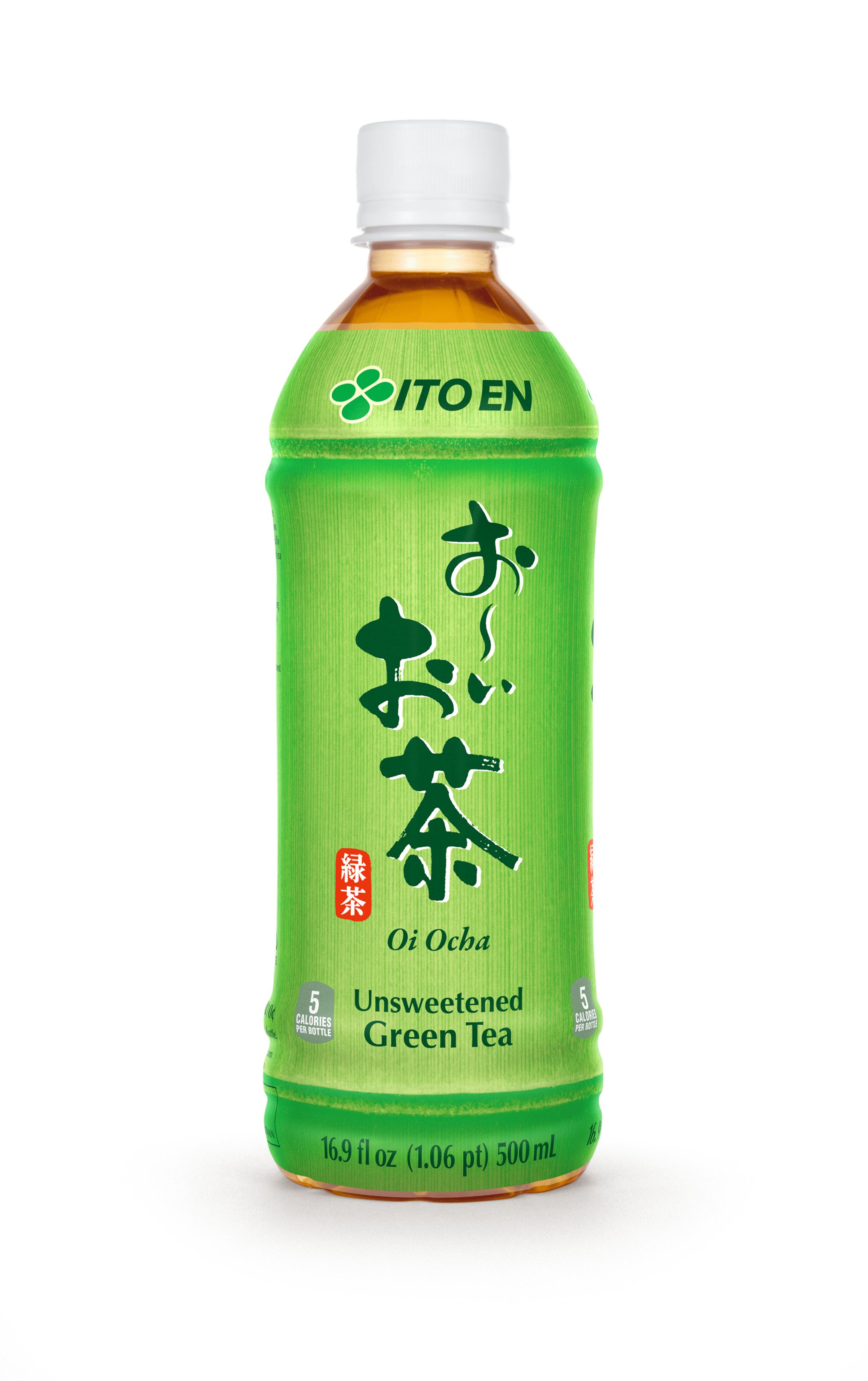 (12 pack) Ito En Oi Ocha Green Tea, Unsweetened Bottled Tea, 16.9 fl oz, 12 pack