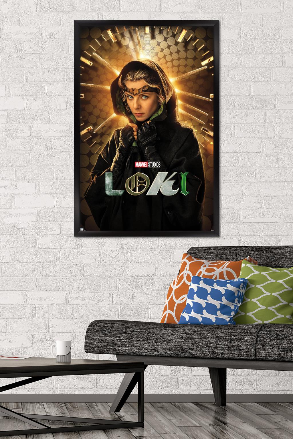 Marvel Loki - Sylvie One Sheet Wall Poster, 22.375" x 34", Framed