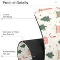 thumbnail image 4 of Yayeee Faucet Mat for Kitchen Sink 30" Diatomite Long Splash Guard Pad, Beige Christmas Cups, 2 Pack, 4 of 7