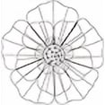 thumbnail image 3 of Grasslands Road 19 Inch Wall Flower, 3 of 4