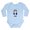 Sky Blue, variant on CafePress - Hardcore Gamer Body Suit - Long Sleeve Cotton Baby Bodysuit