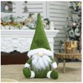 thumbnail image 1 of 1 Uds. Decoraciones navideñas verdes muñeco anciano sin rostro escaparate decoraciones navideñas muñeco decorativo de estilo nórdico BRILLAR Rojo Verde, 1 of 5