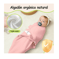 thumbnail image 4 of Saco De Dormir De Algodón Para Recién Nacidos, 4 of 4
